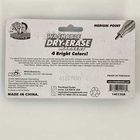 The Board Dudes Dry Erase Markers - Picture 3 of 5